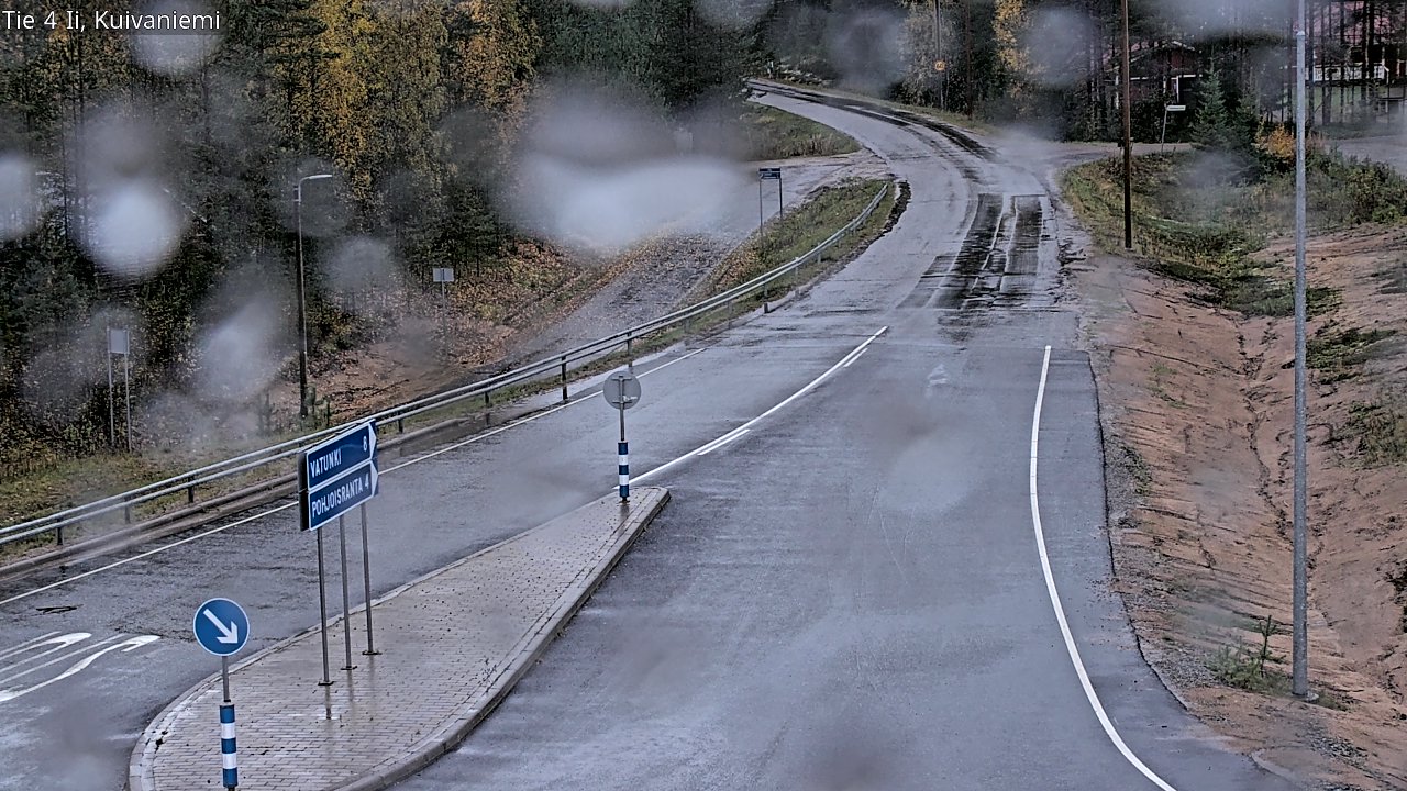 Weather Camera Image Road 4 Ii, Kuivaniemi, Ii, Pohjois-Pohjanmaa