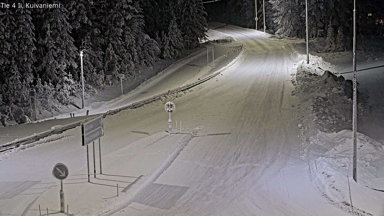 Weather Camera Image Road 4 Ii, Kuivaniemi, Ii, Pohjois-Pohjanmaa