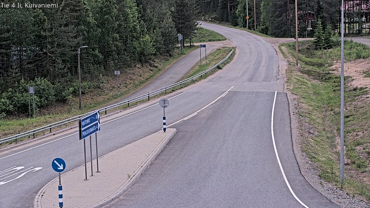 Kelikamerat Kuva Tie 4 Ii, Kuivaniemi, Ii, Pohjois-Pohjanmaa