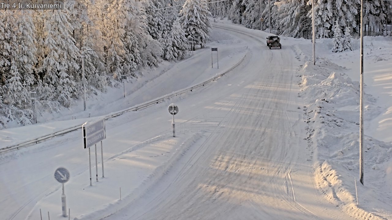 Weather Camera Image Road 4 Ii, Kuivaniemi, Ii, Pohjois-Pohjanmaa