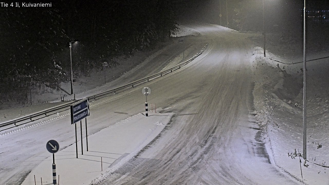 Kelikamerat Kuva Tie 4 Ii, Kuivaniemi, Ii, Pohjois-Pohjanmaa