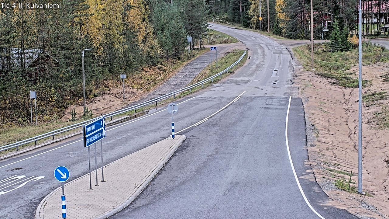 Weather Camera Image Road 4 Ii, Kuivaniemi, Ii, Pohjois-Pohjanmaa