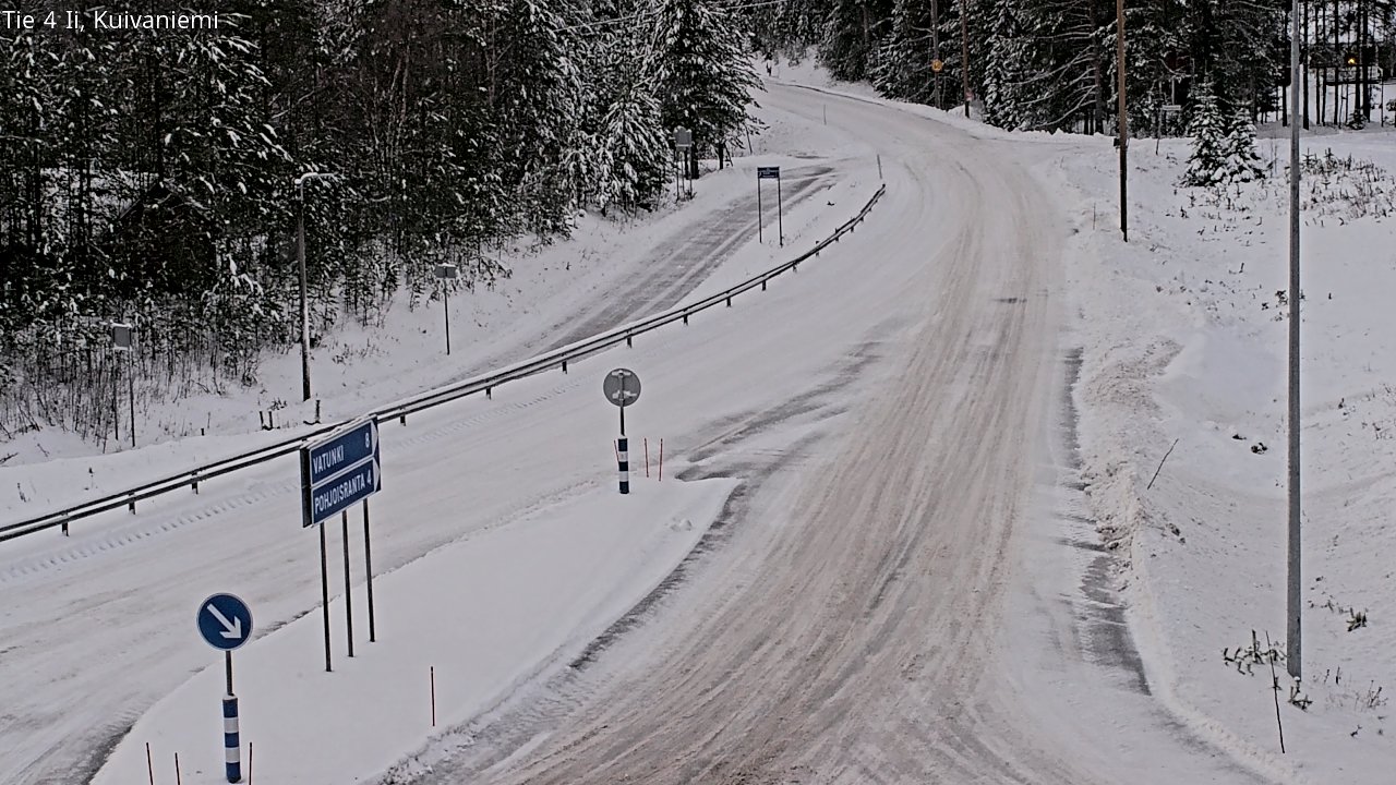 Weather Camera Image Road 4 Ii, Kuivaniemi, Ii, Pohjois-Pohjanmaa