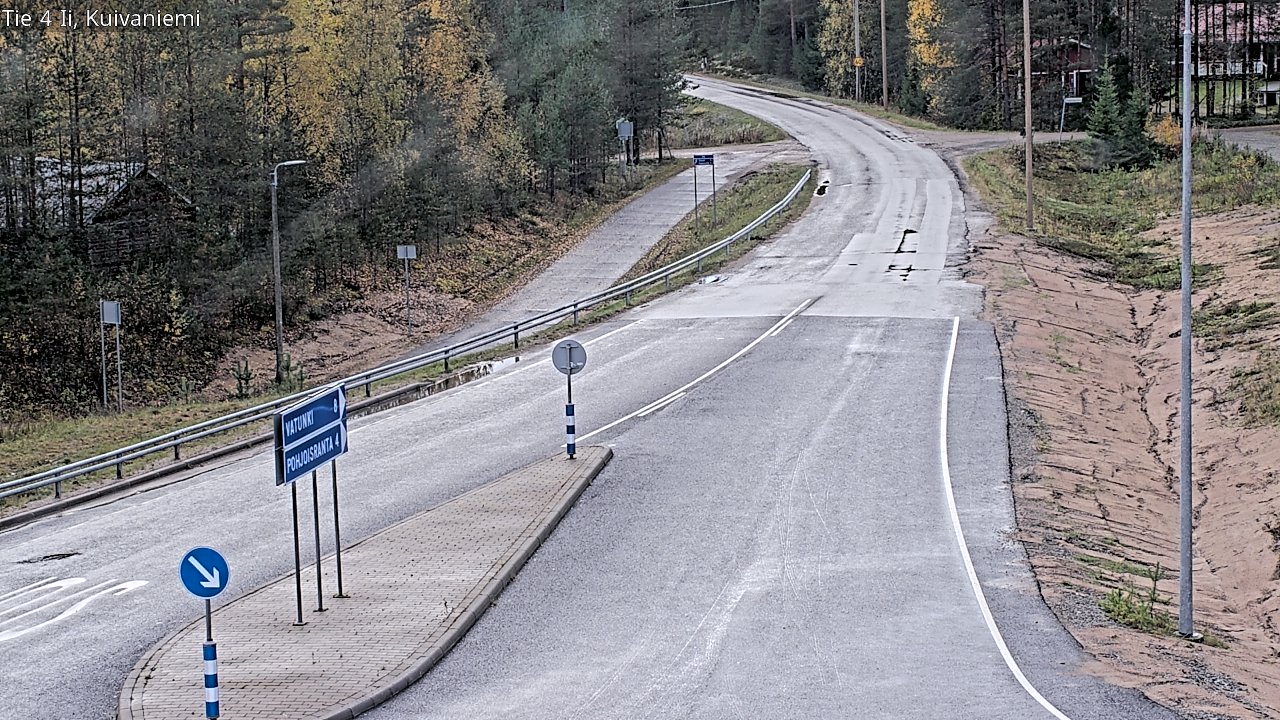 Weather Camera Image Road 4 Ii, Kuivaniemi, Ii, Pohjois-Pohjanmaa