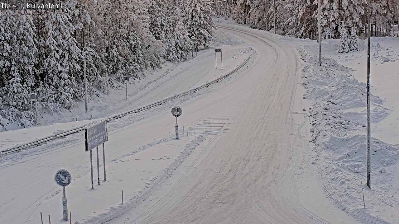 Weather Camera Image Road 4 Ii, Kuivaniemi, Ii, Pohjois-Pohjanmaa