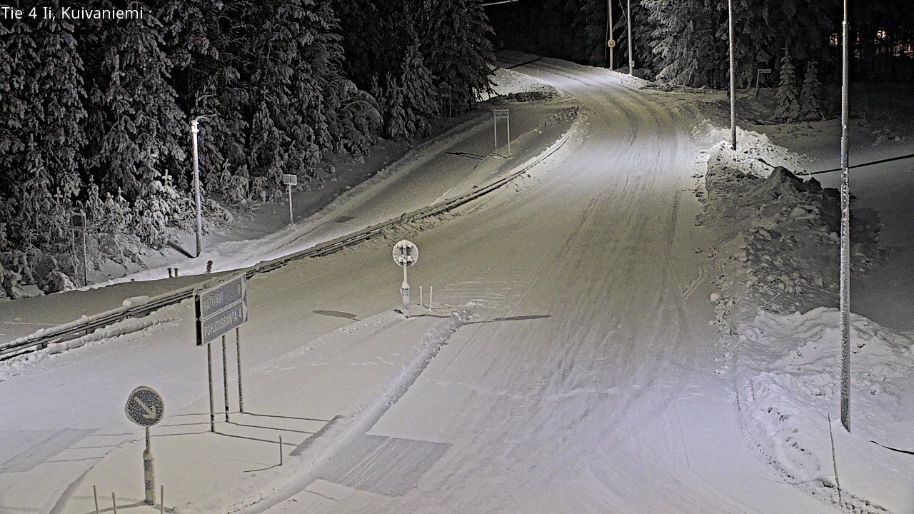 Weather Camera Image Road 4 Ii, Kuivaniemi, Ii, Pohjois-Pohjanmaa