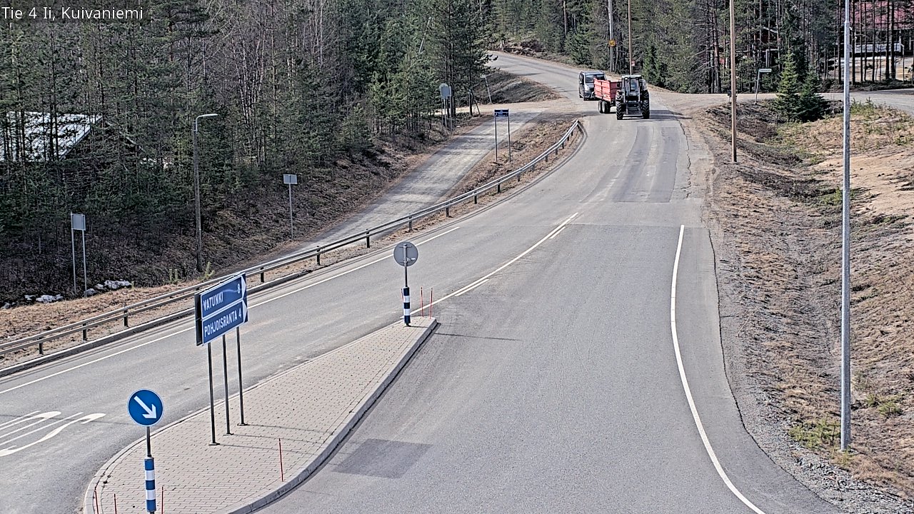 Weather Camera Image Road 4 Ii, Kuivaniemi, Ii, Pohjois-Pohjanmaa