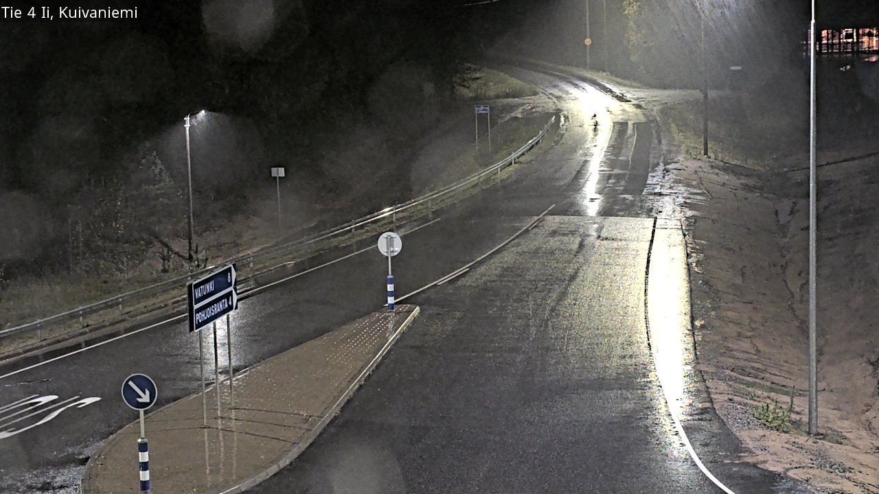 Weather Camera Image Road 4 Ii, Kuivaniemi, Ii, Pohjois-Pohjanmaa