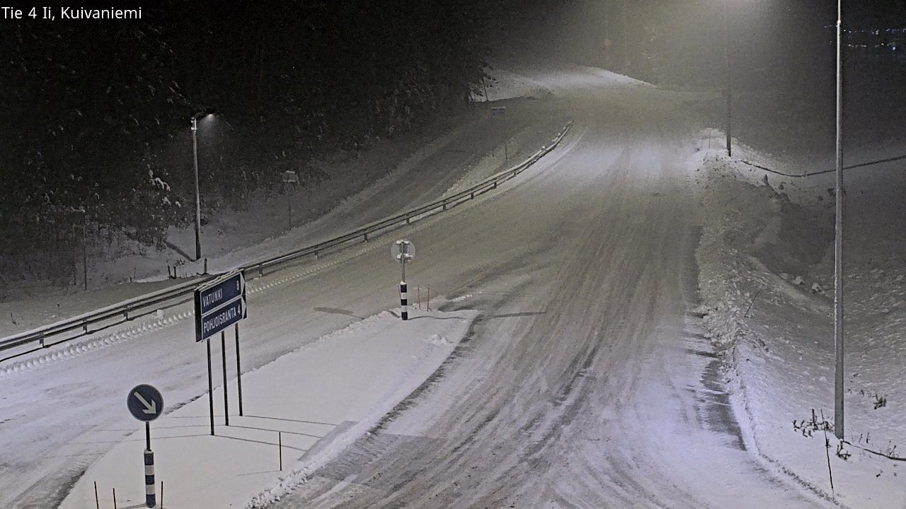 Kelikamerat Kuva Tie 4 Ii, Kuivaniemi, Ii, Pohjois-Pohjanmaa