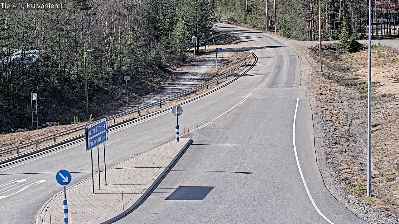 Weather Camera Image Road 4 Ii, Kuivaniemi, Ii, Pohjois-Pohjanmaa