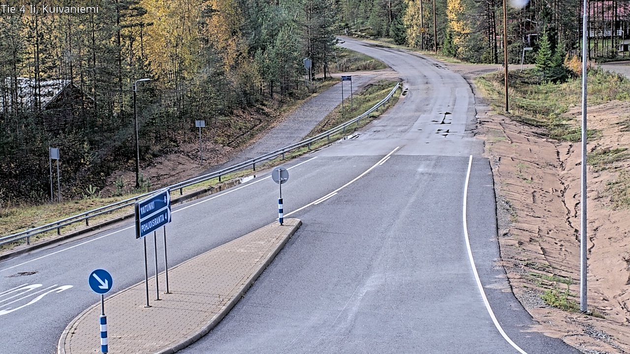 Kelikamerat Kuva Tie 4 Ii, Kuivaniemi, Ii, Pohjois-Pohjanmaa