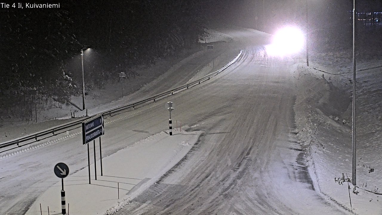 Kelikamerat Kuva Tie 4 Ii, Kuivaniemi, Ii, Pohjois-Pohjanmaa