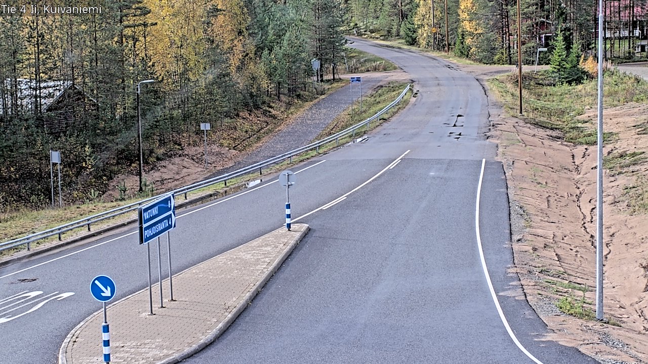 Kelikamerat Kuva Tie 4 Ii, Kuivaniemi, Ii, Pohjois-Pohjanmaa