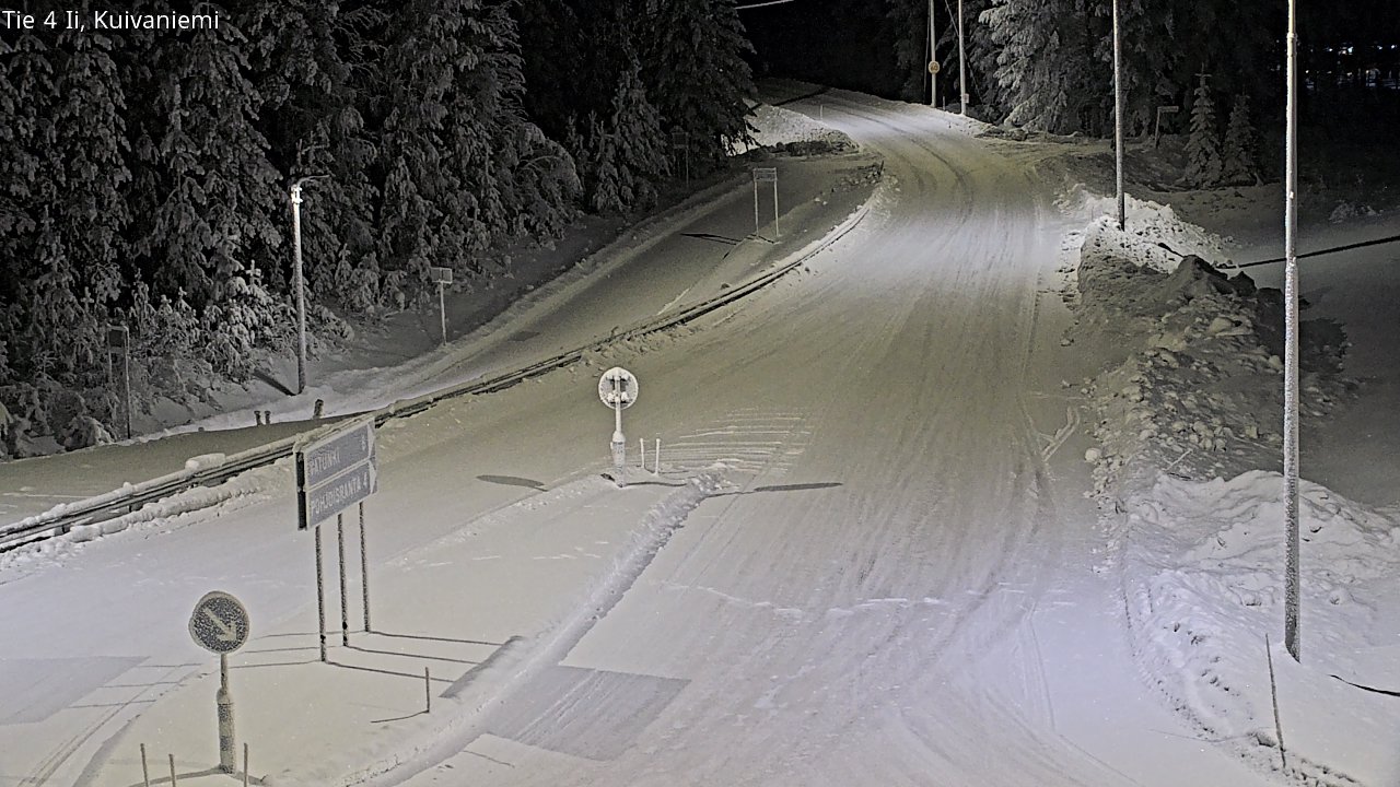 Weather Camera Image Road 4 Ii, Kuivaniemi, Ii, Pohjois-Pohjanmaa