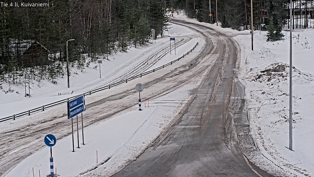 Kelikamerat Kuva Tie 4 Ii, Kuivaniemi, Ii, Pohjois-Pohjanmaa