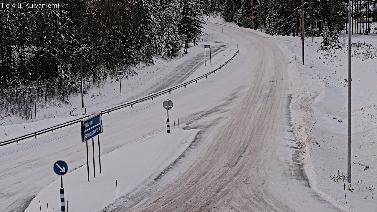 Weather Camera Image Road 4 Ii, Kuivaniemi, Ii, Pohjois-Pohjanmaa