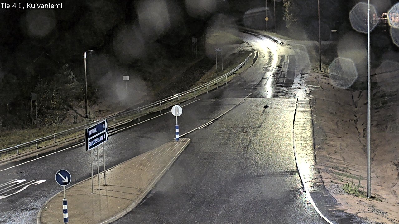 Weather Camera Image Road 4 Ii, Kuivaniemi, Ii, Pohjois-Pohjanmaa