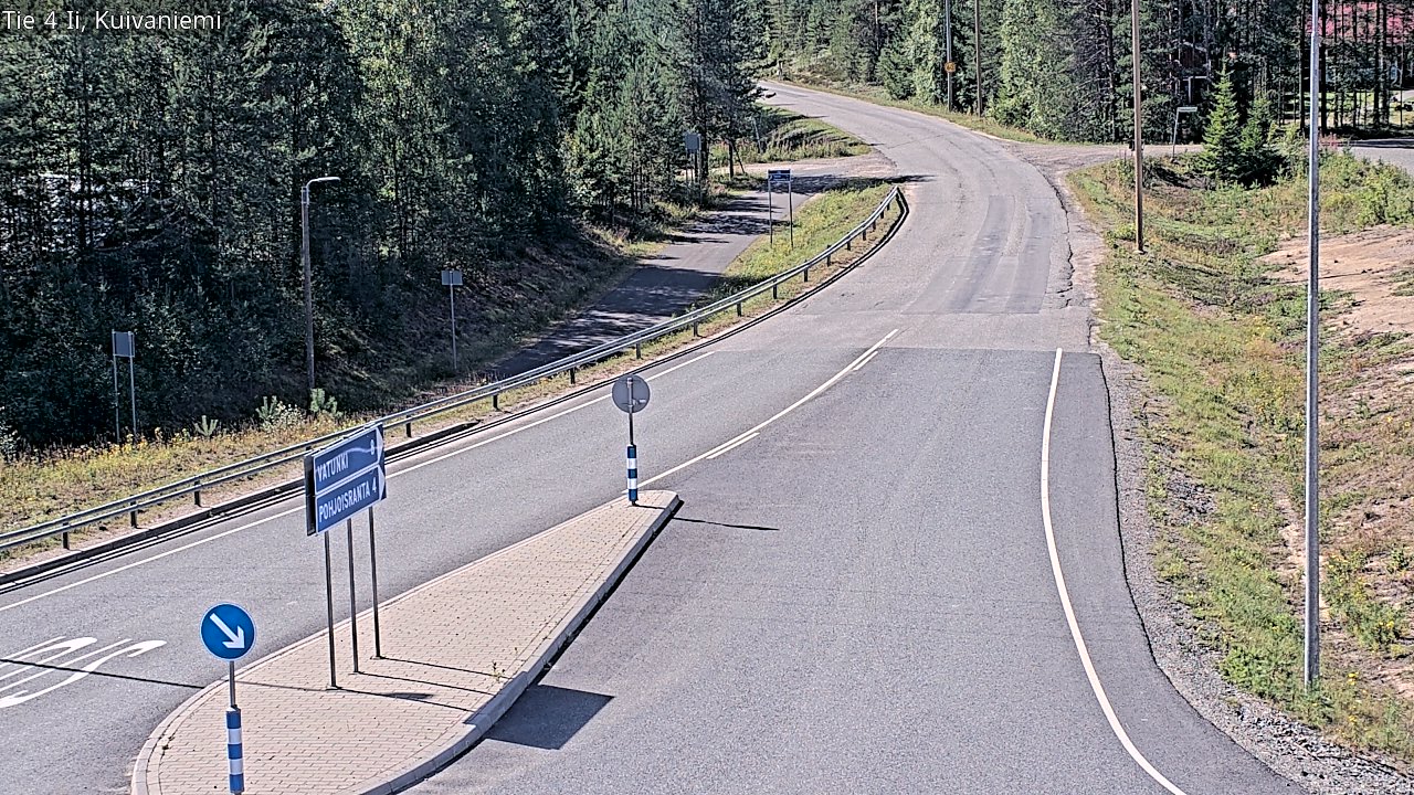 Kelikamerat Kuva Tie 4 Ii, Kuivaniemi, Ii, Pohjois-Pohjanmaa