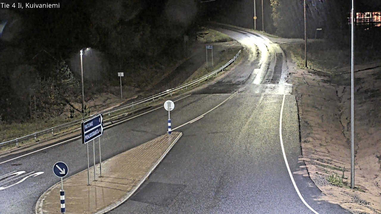 Weather Camera Image Road 4 Ii, Kuivaniemi, Ii, Pohjois-Pohjanmaa