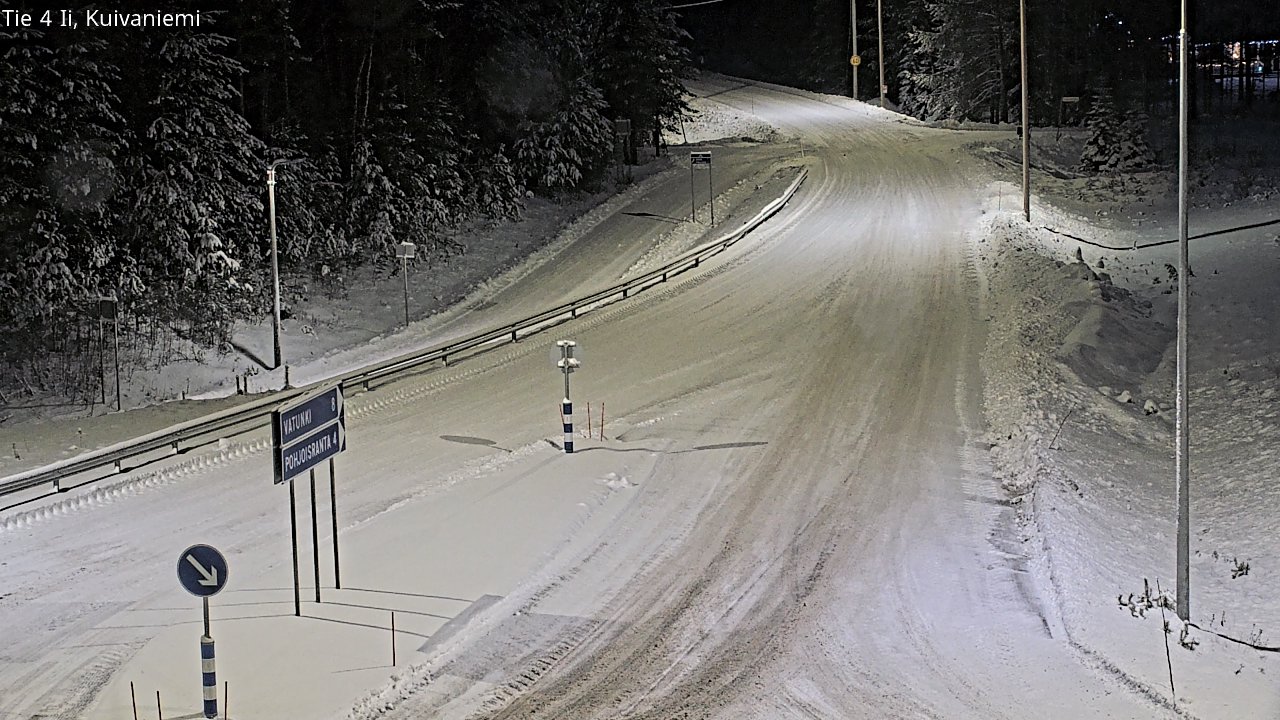 Kelikamerat Kuva Tie 4 Ii, Kuivaniemi, Ii, Pohjois-Pohjanmaa