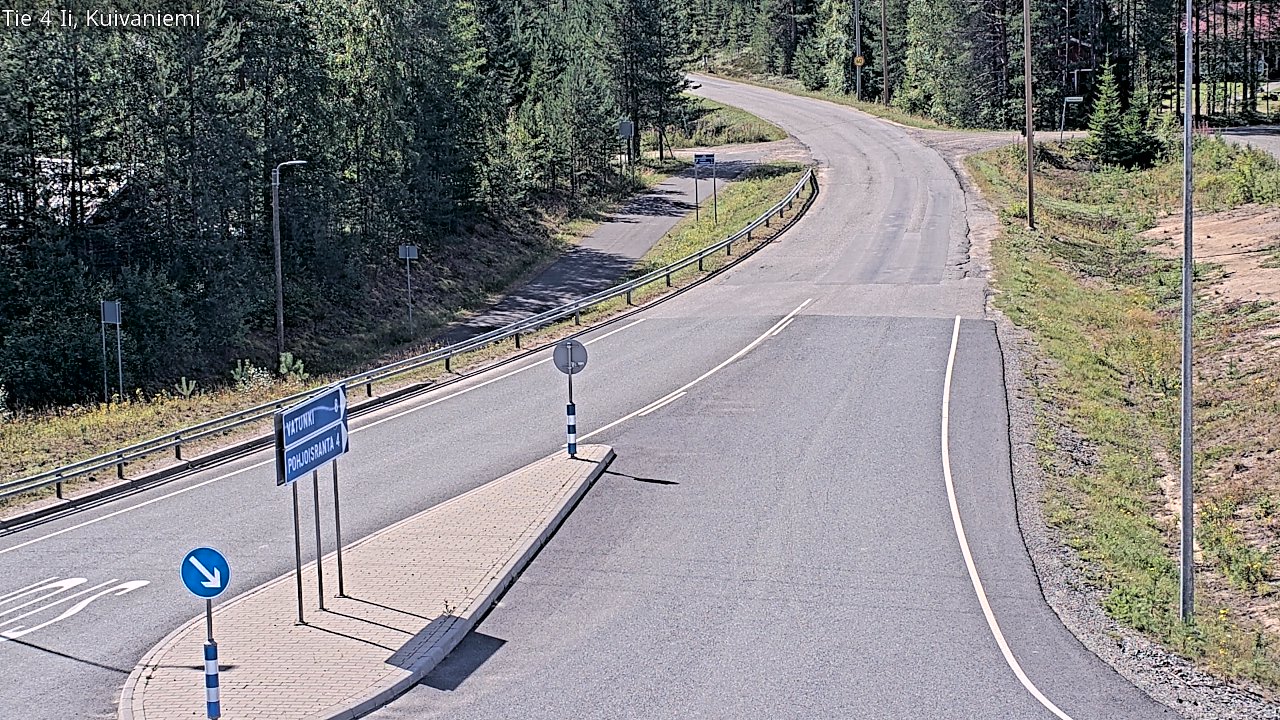 Kelikamerat Kuva Tie 4 Ii, Kuivaniemi, Ii, Pohjois-Pohjanmaa