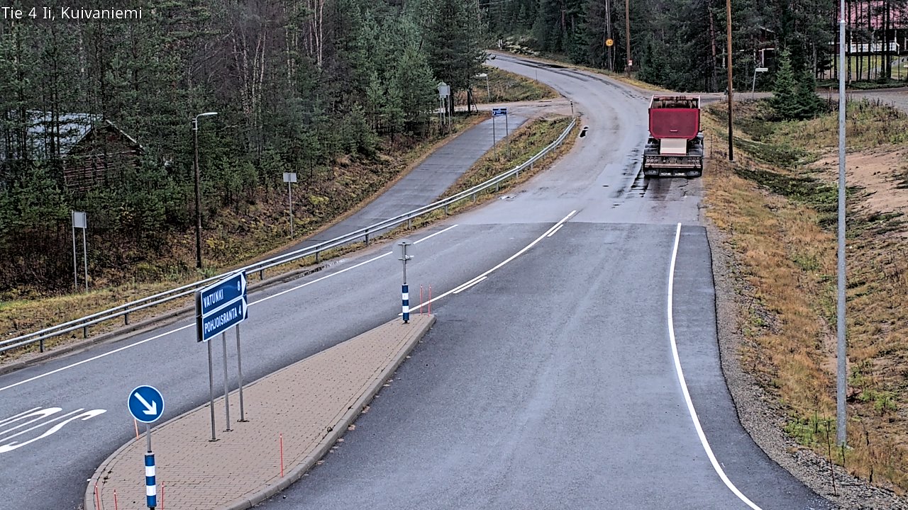 Kelikamerat Kuva Tie 4 Ii, Kuivaniemi, Ii, Pohjois-Pohjanmaa