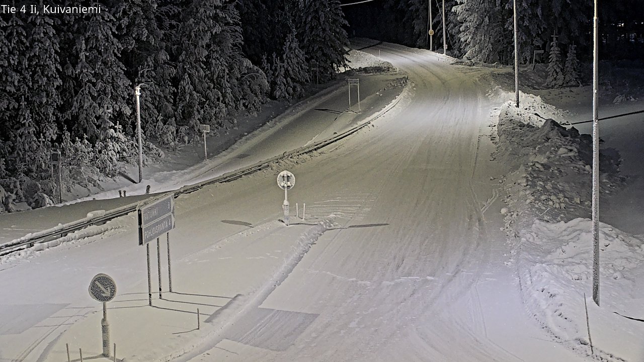 Weather Camera Image Road 4 Ii, Kuivaniemi, Ii, Pohjois-Pohjanmaa