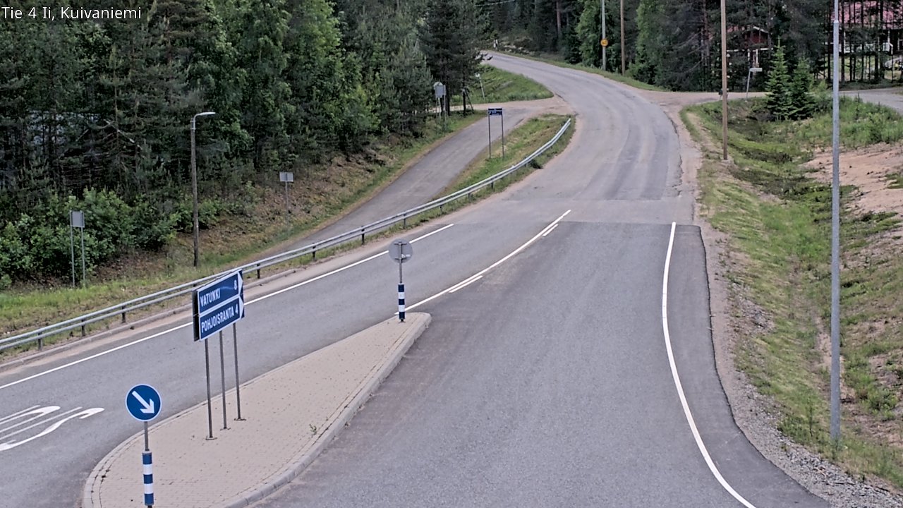Kelikamerat Kuva Tie 4 Ii, Kuivaniemi, Ii, Pohjois-Pohjanmaa