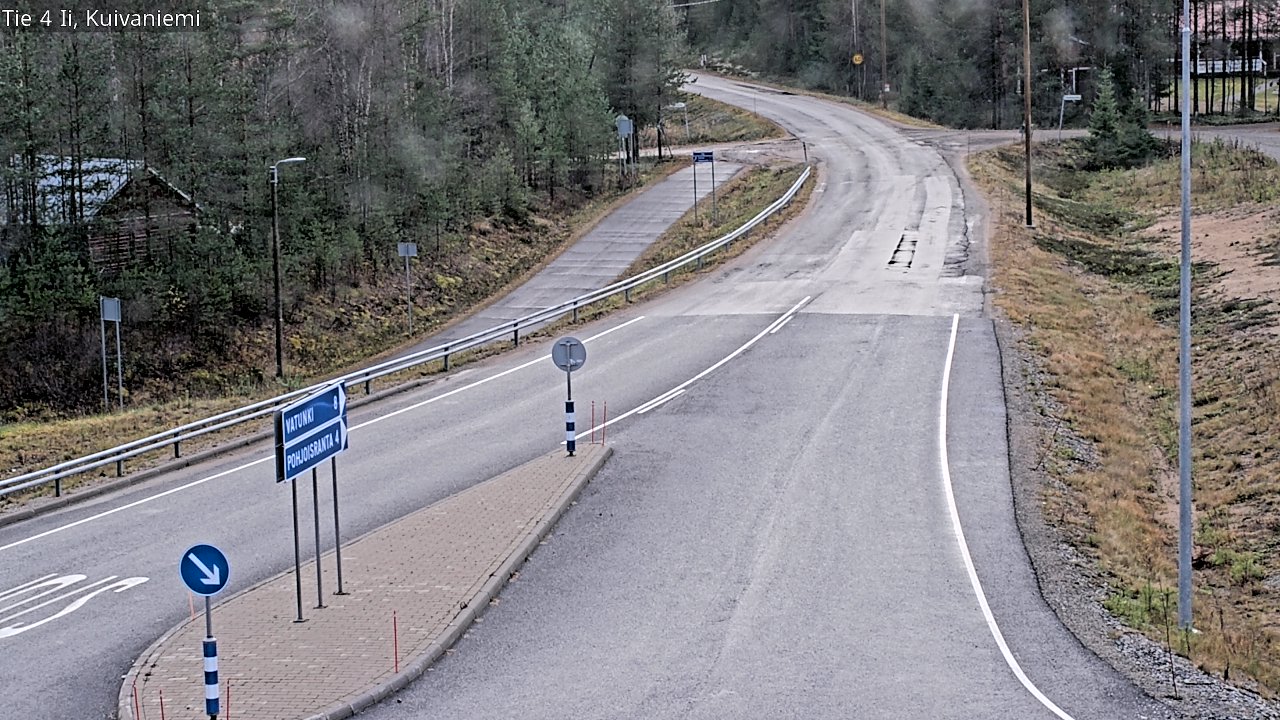 Kelikamerat Kuva Tie 4 Ii, Kuivaniemi, Ii, Pohjois-Pohjanmaa