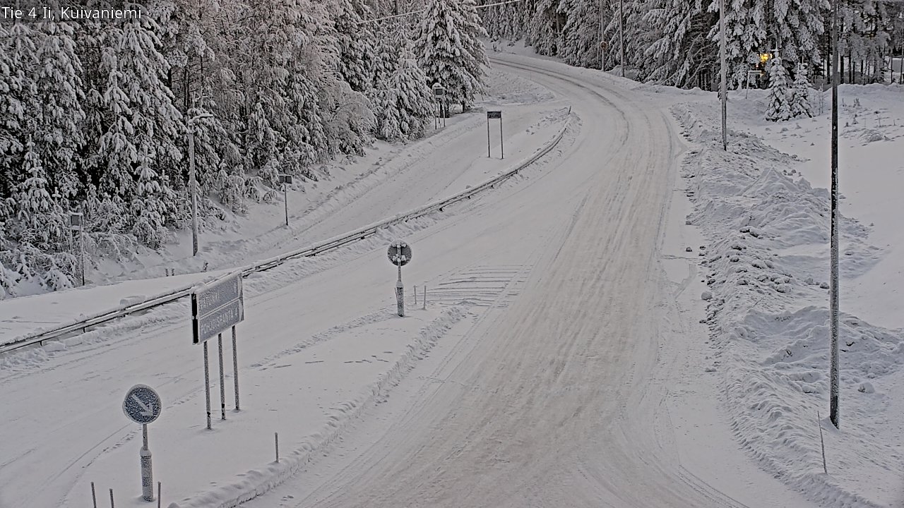 Weather Camera Image Road 4 Ii, Kuivaniemi, Ii, Pohjois-Pohjanmaa