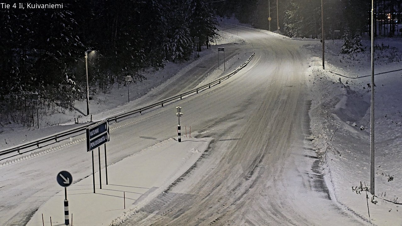 Weather Camera Image Road 4 Ii, Kuivaniemi, Ii, Pohjois-Pohjanmaa