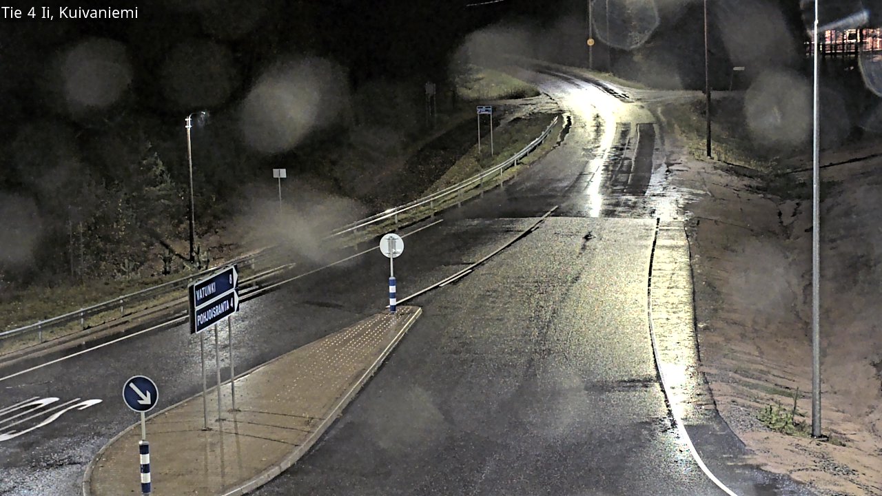 Weather Camera Image Road 4 Ii, Kuivaniemi, Ii, Pohjois-Pohjanmaa