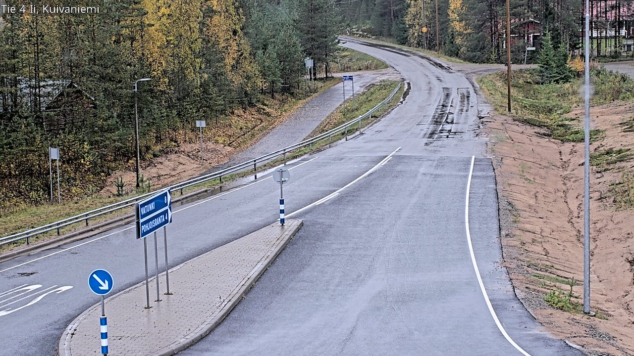 Kelikamerat Kuva Tie 4 Ii, Kuivaniemi, Ii, Pohjois-Pohjanmaa