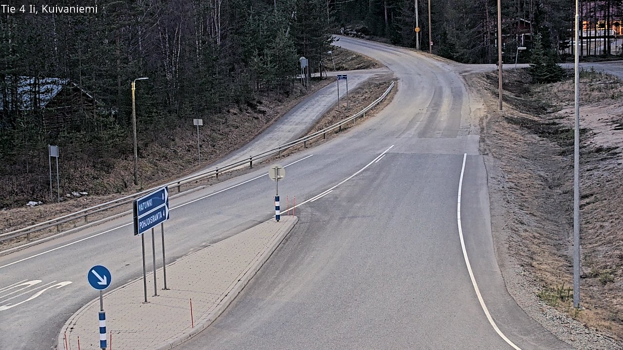 Kelikamerat Kuva Tie 4 Ii, Kuivaniemi, Ii, Pohjois-Pohjanmaa