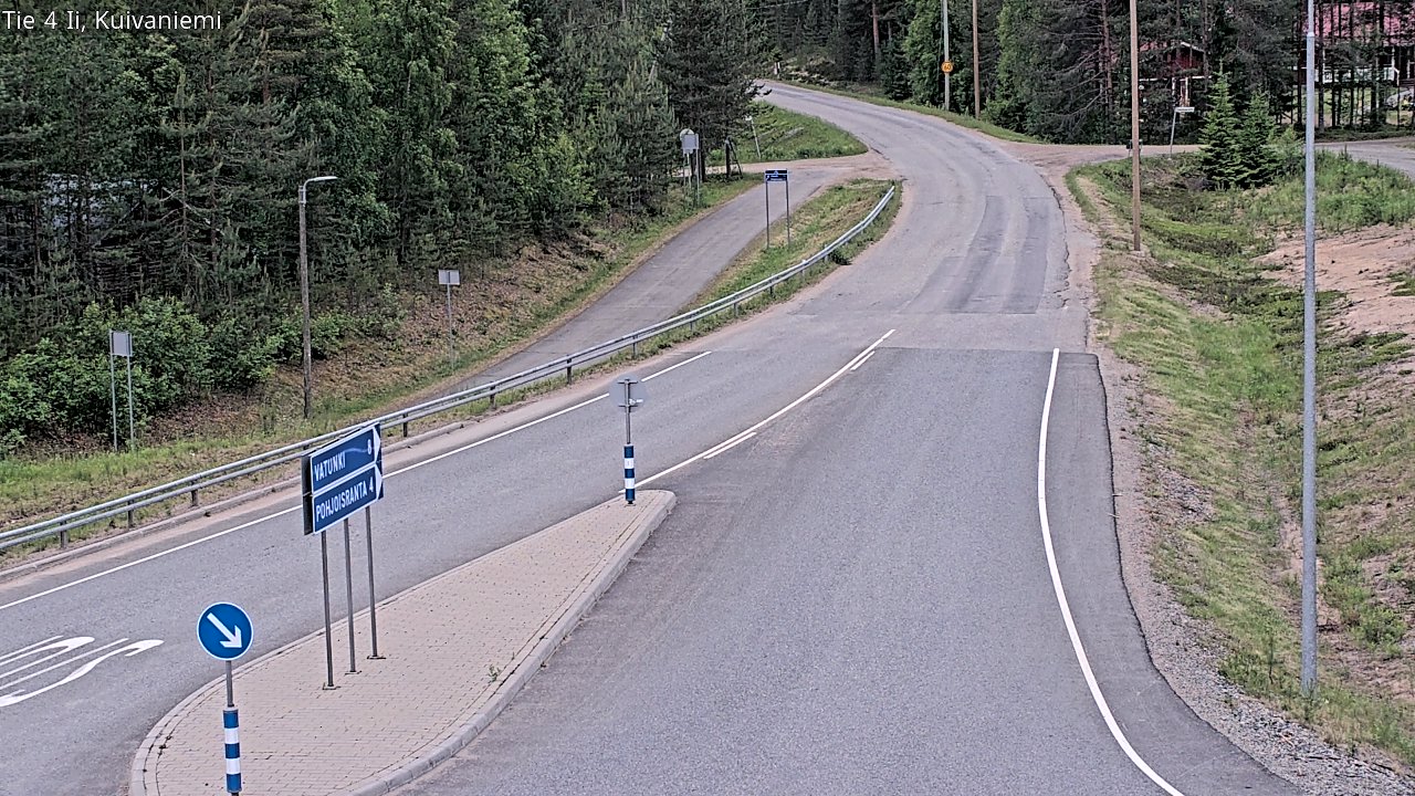 Kelikamerat Kuva Tie 4 Ii, Kuivaniemi, Ii, Pohjois-Pohjanmaa
