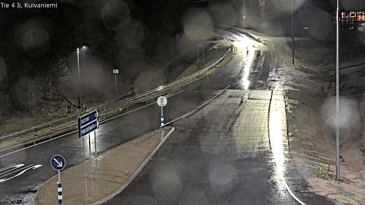 Weather Camera Image Road 4 Ii, Kuivaniemi, Ii, Pohjois-Pohjanmaa