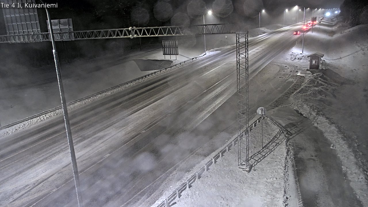 Kelikamerat Kuva Tie 4 Ii, Kuivaniemi, Ii, Pohjois-Pohjanmaa