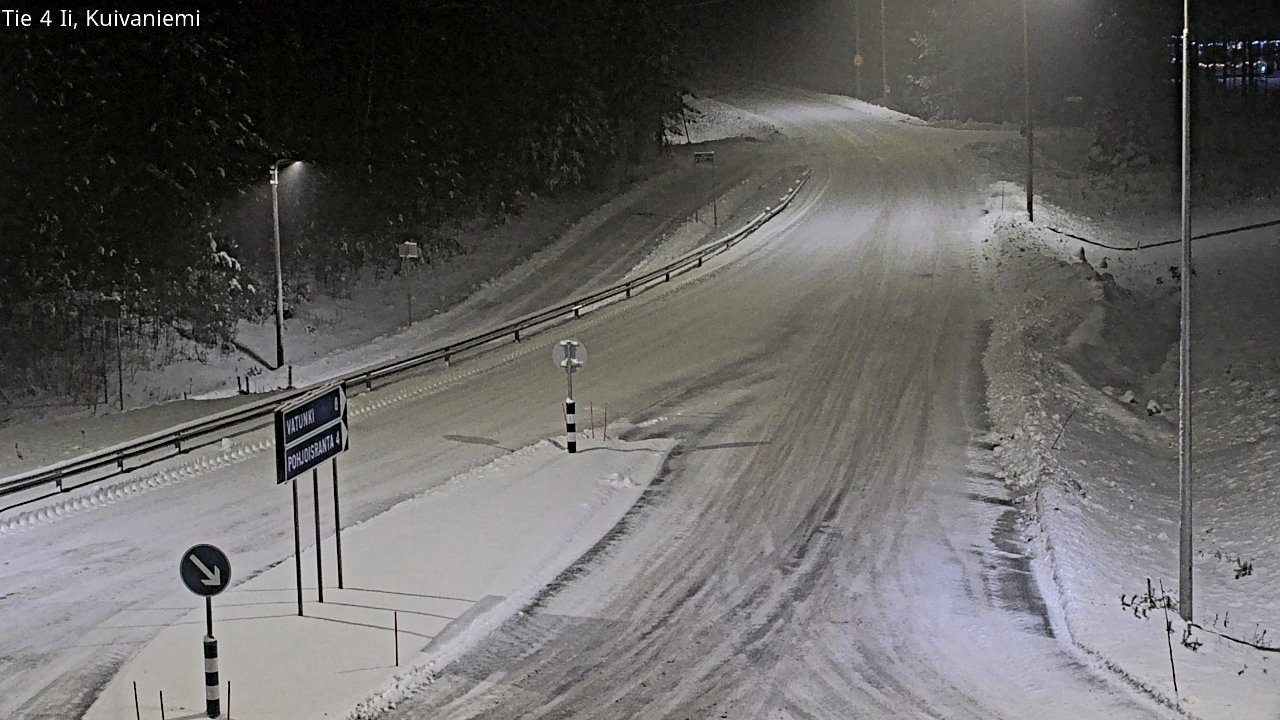 Kelikamerat Kuva Tie 4 Ii, Kuivaniemi, Ii, Pohjois-Pohjanmaa