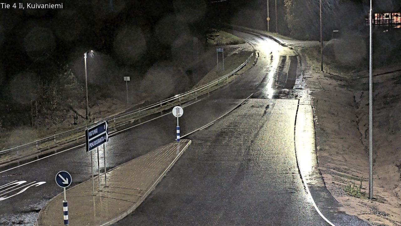 Weather Camera Image Road 4 Ii, Kuivaniemi, Ii, Pohjois-Pohjanmaa