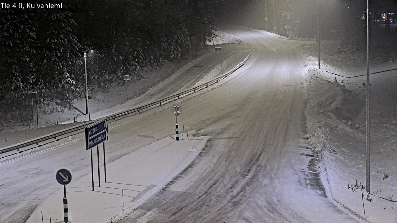 Kelikamerat Kuva Tie 4 Ii, Kuivaniemi, Ii, Pohjois-Pohjanmaa