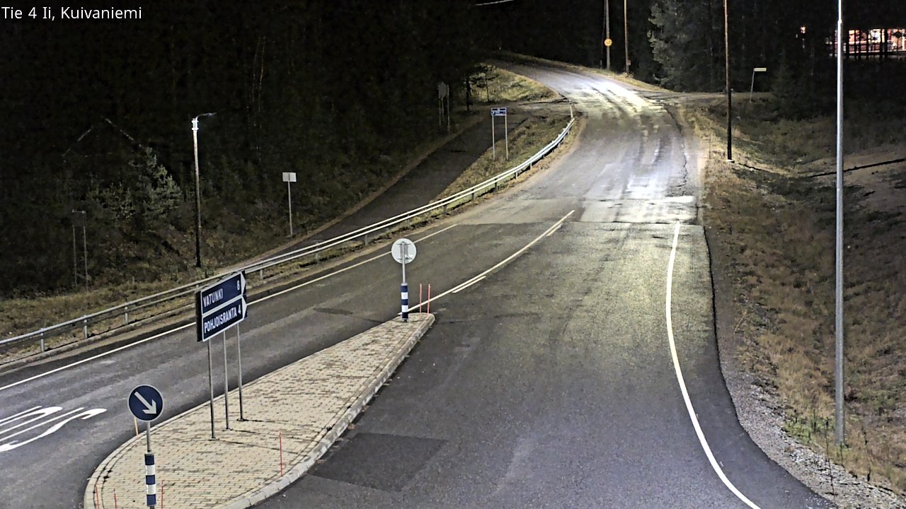 Kelikamerat Kuva Tie 4 Ii, Kuivaniemi, Ii, Pohjois-Pohjanmaa