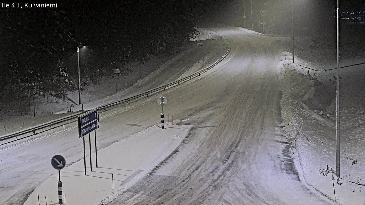 Kelikamerat Kuva Tie 4 Ii, Kuivaniemi, Ii, Pohjois-Pohjanmaa