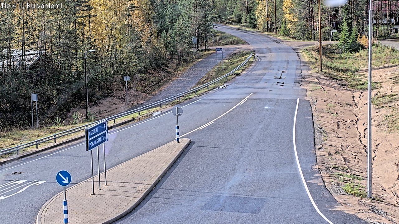 Weather Camera Image Road 4 Ii, Kuivaniemi, Ii, Pohjois-Pohjanmaa