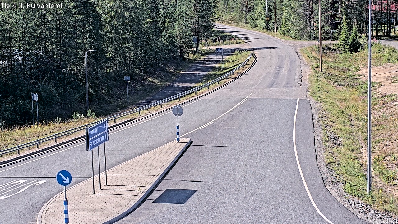 Kelikamerat Kuva Tie 4 Ii, Kuivaniemi, Ii, Pohjois-Pohjanmaa