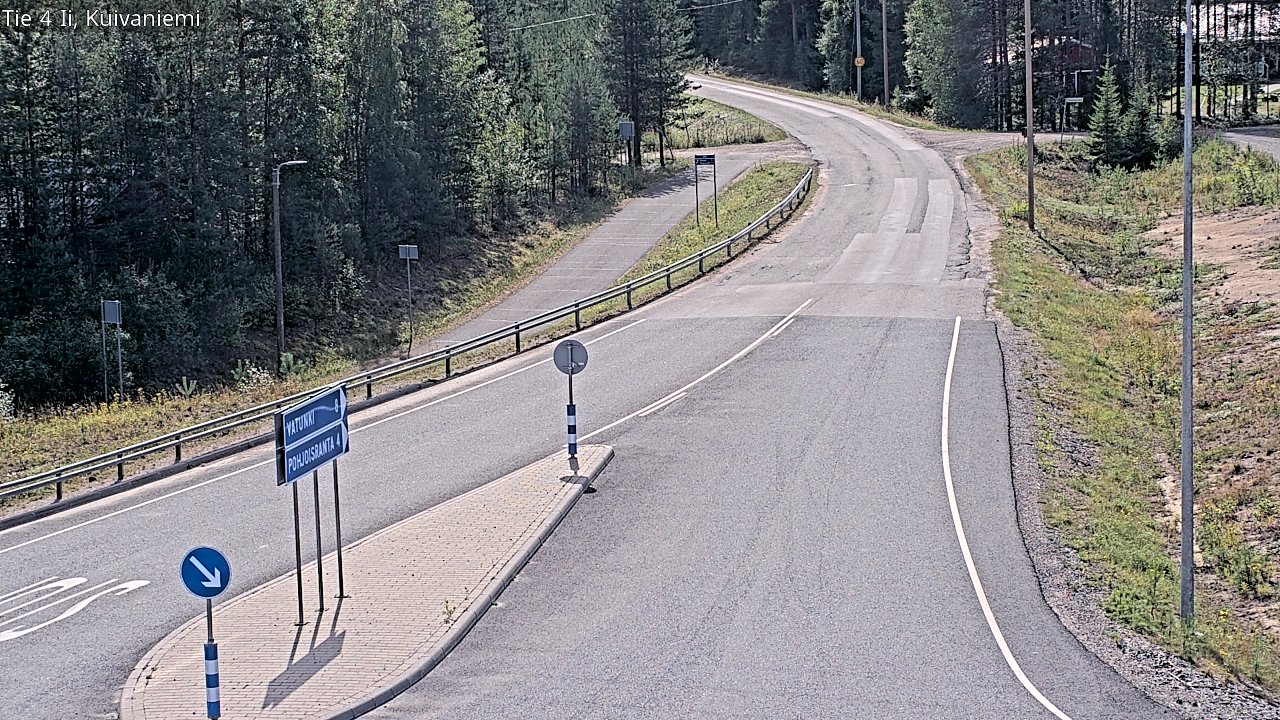 Weather Camera Image Road 4 Ii, Kuivaniemi, Ii, Pohjois-Pohjanmaa