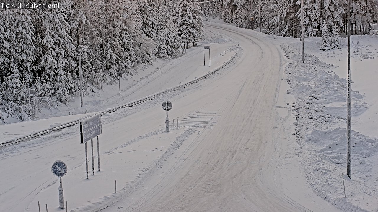 Weather Camera Image Road 4 Ii, Kuivaniemi, Ii, Pohjois-Pohjanmaa