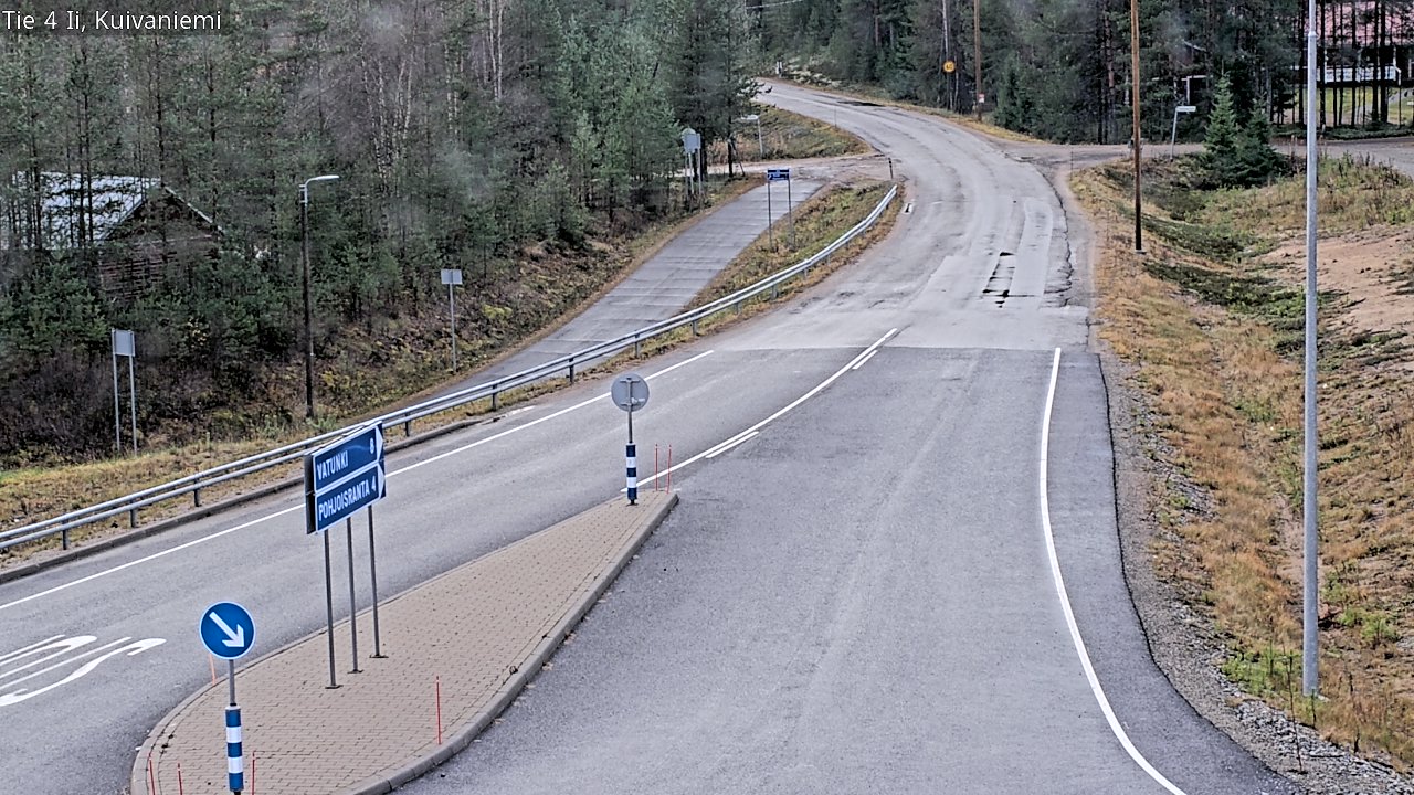 Kelikamerat Kuva Tie 4 Ii, Kuivaniemi, Ii, Pohjois-Pohjanmaa