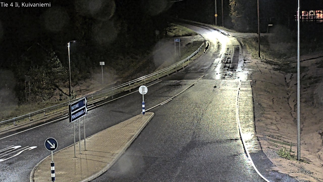 Weather Camera Image Road 4 Ii, Kuivaniemi, Ii, Pohjois-Pohjanmaa