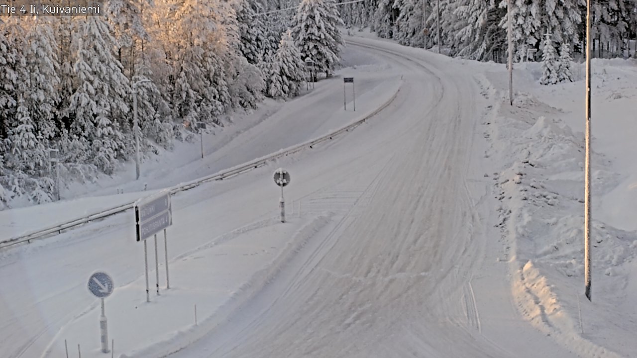 Weather Camera Image Road 4 Ii, Kuivaniemi, Ii, Pohjois-Pohjanmaa