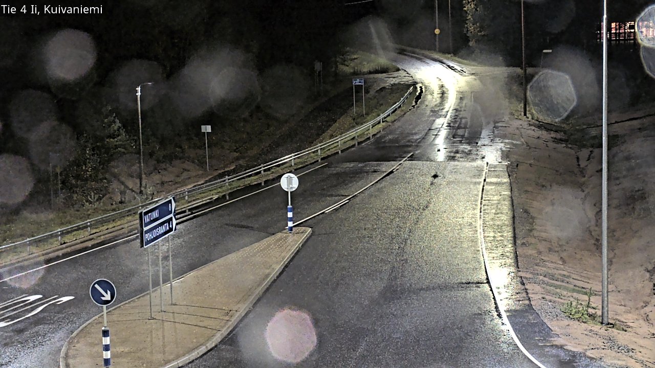 Weather Camera Image Road 4 Ii, Kuivaniemi, Ii, Pohjois-Pohjanmaa